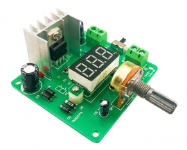 DIY Kit LM317 Adjustable Voltage Regulator With LED Meter